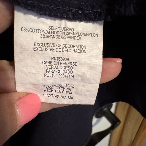 Copper Key Ruffle Top cold Shoulder Size Large - Picture 3 of 5